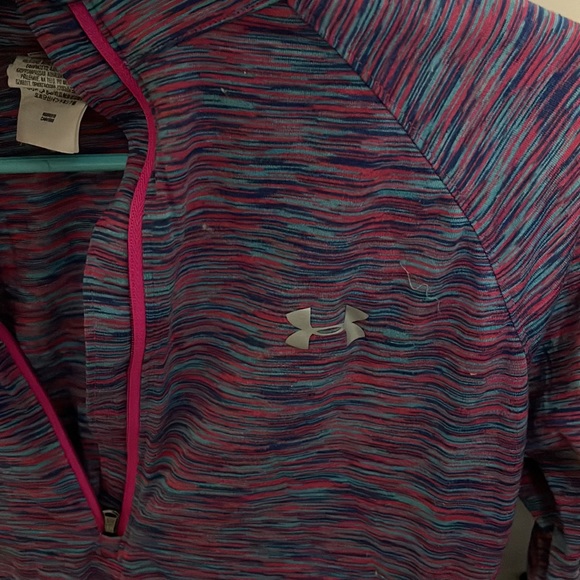 Size medium, athletic quarter zip. Brand is under armor. - Picture 2 of 2